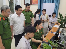 Phú Nghĩa: Tích cực triển khai cấp căn cước và định danh điện tử cho công dân từ 06 đến 14 tuổi