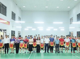 Sôi nổi Giải cầu lông các Câu lạc bộ xã Quảng Bị năm 2026