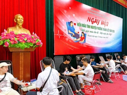 Thanh Liệt: Hơn 500 tình nguyện viên tham gia Ngày hội hiến máu đợt 1/2026