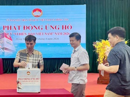 Xã Hồng Vân đã tổ chức phát động và kêu gọi ủng hộ Quỹ 