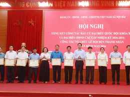 Xã Nội Bài: Tổng kết bầu cử, khẳng định niềm tin và đồng thuận của nhân dân