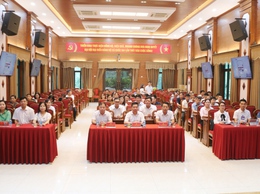 Đảng ủy xã Quốc Oai tiếp sóng Hội nghị toàn quốc quán triệt Nghị quyết trung ương 2 (khóa XIV)