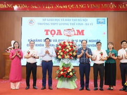 CÁC TRƯỜNG THCS XÃ CỔ ĐÔ THAM DỰ TỌA ĐÀM“GIÁO DỤC KỸ NĂNG SỐNG VÀ ĐỊNH HƯỚNG NGHỀ NGHIỆP TRONG KỶ NGUYÊN SỐ”