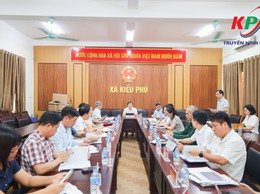 Đảng ủy xã Kiều Phú tổ chức Hội nghị TT, BTV, BCH Đảng bộ xã lần thứ 9, nhiệm kỳ 2025–2030