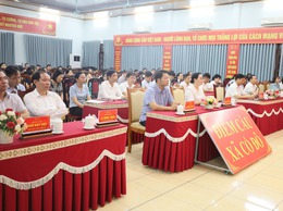 XÃ CỔ ĐÔ TỔ CHỨC TIẾP SÓNG HỘI NGHỊ QUÁN TRIỆT, TRIỂN KHAI THỰC HIỆN NGHỊ QUYẾT HỘI NGHỊ TRUNG ƯƠNG 2 (KHÓA XIV)