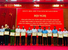 Xã Nội Bài tổng kết toàn diện nhiệm vụ quốc phòng - an ninh, nâng tầm chất lượng tuyển quân và thế trận phòng thủ cơ sở