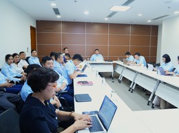 Trung tâm Phục vụ hành chính công TP Hà Nội học tập Nghị quyết Hội nghị lần thứ hai, Ban Chấp hành Trung ương Đảng khóa XIV