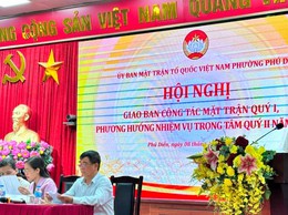 Phường Phú Diễn: Chăm lo an sinh, đẩy mạnh phong trào tự quản ở cơ sở