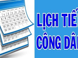THÔNG BÁO LỊCH TIẾP CÔNG DÂN QUÝ II NĂM 2026 TẠI XÃ ĐÔNG ANH