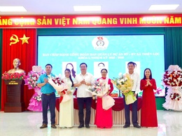 Đại hội Công đoàn Ban quản lý dự án Đầu tư - Hạ tầng xã Thiên Lộc lần thứ I, nhiệm kỳ 2025 - 2030