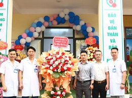 Trạm Y tế xã Hoà Phú khai trương Phòng tiêm chủng dịch vụ