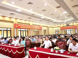 Đảng bộ xã Quảng Oai tham gia học tập, quán triệt Nghị quyết Trung ương khóa XIV, tạo sự thống nhất trong toàn hệ thống chính trị