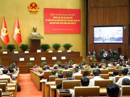 Phường Từ Liêm tham dự hội nghị toàn quốc nghiên cứu quán triệt Nghị quyết Hội nghị Trung ương 2 (khóa XIV)