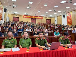 YÊN LÃNG TUYÊN TRUYỀN NÂNG CAO NHẬN THỨC PHÒNG CHỐNG TỘI PHẠM VÀ TỆ NẠN XÃ HỘI TRÊN ĐỊA BÀN XÃ