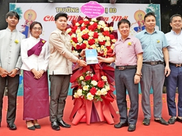 TRƯỜNG HỮU NGHỊ 80 TỔ CHỨC ĐÓN TẾT CHOL CHHNAM THMAY 2026 CHO LƯU HỌC SINH CAMPUCHIA  LAN TỎA GIÁ TRỊ VĂN HÓA, THẮT CHẶT TÌNH HỮU NGHỊ VIỆT NAM – CAMPUCHIA