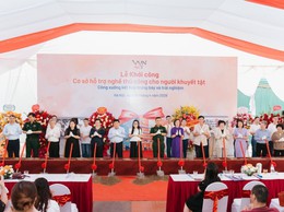 Lễ khởi công xây dựng cơ sở hỗ trợ nghề thủ công cho người khuyết tật