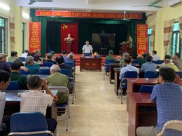 HỘI CỰU CHIẾN BINH XÃ PHƯỢNG DỰC TĂNG CƯỜNG TUYÊN TRUYỀN, TẠO ĐỒNG THUẬN THỰC HIỆN CHỦ TRƯƠNG SÁP NHẬP ĐIỂM TRƯỜNG MẦM NON