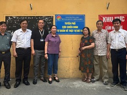 HỘI CỰU CHIẾN BINH PHƯỜNG LÁNG VỚI MÔ HÌNH “TUYẾN PHỐ TỰ QUẢN VỀ TRẬT TỰ ĐÔ THỊ” 