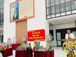 Ngành Giáo dục xã Phú Xuyên chung tay giảm thiểu rác thải nhựa xây dựng trường học xanh