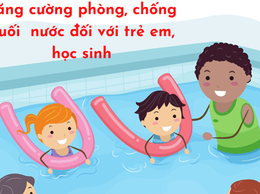 XÃ PHÚ XUYÊN ĐẨY MẠNH CÔNG TÁC PHÒNG, CHỐNG 
ĐUỐI NƯỚC Ở TRẺ EM