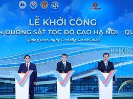 Khởi công dự án tuyến đường sắt tốc độ cao Hà Nội – Quảng Ninh