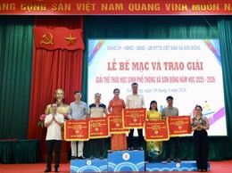 Xã Sơn Đồng tổ chức bế mạc Giải thể thao học sinh phổ thông năm học 2025 – 2026