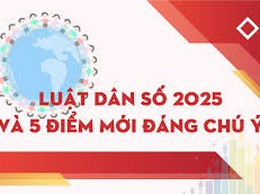 Luật Dân Số 2025 với những điểm mới nổi bật