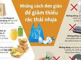 Chung tay giảm phát thải nhựa - Bảo vệ môi trường sống