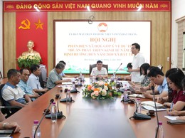 Uỷ ban MTTQ xã Bát Tràng phản biện xã hội đối với dự thảo Đề án phát triển kinh tế năm 2026, định hướng đến năm 2030 xã Bát Tràng