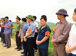 Đoài Phương cưỡng chế kiểm đếm bắt buộc diện tích đất thuộc Dự án xây dựng hạ tầng kỹ thuật Cụm công nghiệp Sơn Đông