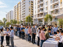 Người lao động phấn khởi vì lương 25 triệu đồng/tháng vẫn được mua nhà ở xã hội