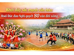 Khơi dậy sức mạnh văn hóa: Hoài Đức đưa Nghị quyết số 80-NQ/TW ngày 07/01/2026 của Bộ Chính trị vào đời sống