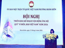 Phát động ủng hộ Quỹ “Vì biển, đảo Việt Nam” năm 2026