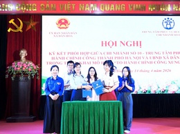 KÝ KẾT CHƯƠNG TRÌNH PHỐI HỢP TRIỂN KHAI MÔ HÌNH 