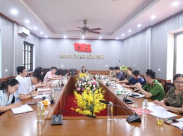 Xã Hòa Phú: Tổ chức Hội nghị giao ban Ban Chỉ đạo 57  Đảng ủy xã quý I, phương hướng nhiệm vụ quý II/2026