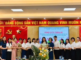 Dấu ấn hoạt động giao lưu chuyên đề liên trường
