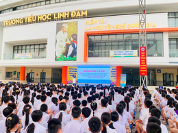Trường tiểu học Linh Đàm tổ chức chương trình “Tuyên truyền phòng chống đuối nước dành cho trẻ em”. 