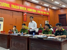 Phường Tây Hồ tham dự Hội nghị trực tuyến sơ kết công tác phòng cháy, chữa cháy và cứu nạn, cứu hộ quý I năm 2026 của thành phố Hà Nội