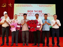 Xã Hồng Vân ký kết với Bệnh viện Đa khoa Thường Tín: Nâng cao chất lượng chăm sóc sức khỏe từ cơ sở