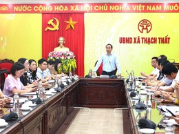 THẠCH THẤT: HỘI NGHỊ NGHE BÁO CÁO KẾ HOẠCH TUYỂN SINH NĂM HỌC 2026 – 2027 VÀ PHƯƠNG ÁN SỬ DỤNG CÁC ĐIỂM TRƯỜNG DÔI DƯ