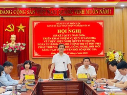 XÃ PHÚC LỘC ĐÁNH GIÁ KẾT QUẢ THỰC HIỆN NGHỊ QUYẾT 57-NQ/TW QUÝ I, XÁC ĐỊNH NHIỆM VỤ TRỌNG TÂM QUÝ II/2026