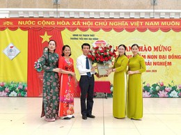HOẠT ĐỘNG THAM QUAN TRƯỜNG TIỂU HỌC CỦA CÁC BÉ 5 TUỔI TRƯỜNG MẦM NON ĐẠI ĐỒNG 