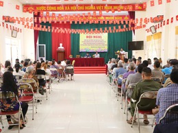 Thượng Phúc thông báo kế hoạch thu hồi đất thực hiện dự án Khu đô thị thể thao Olympic tại Thôn Hướng Xá