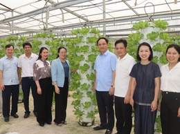 Hội Nông dân thành phố Hà Nội làm việc với Hội Nông dân xã Phú Xuyên