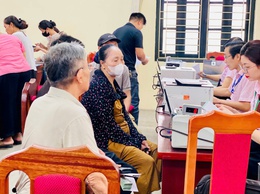 Hội Nông dân xã Ô Diên giao ban với Ngân hàng Chính sách xã hội