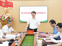 Đảng ủy xã Thuận An tổ chức hội nghị thực hiện quy trình quy hoạch cán bộ