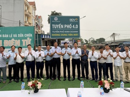 XÃ TRẦN PHÚ TỔ CHỨC LỄ KHAI TRƯƠNG TUYẾN PHỐ 4.0,TUYẾN PHỐ KINH DOANH KHÔNG DÙNG TIỀN MẶT