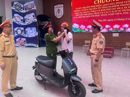 Công an phường Tây Hồ gieo mầm ý thức thượng tôn pháp luật trong học đường