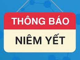 Niêm yết công khai phương án dự thảo bồi thường, hỗ trợ và tái định cư đối với hộ ông Lê Ngọc Liêm (thôn Bài Trượng)