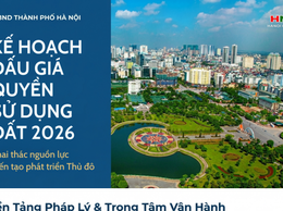 Kế hoạch đấu giá quyền sử dụng đất năm 2026 trên địa bàn thành phố Hà Nội